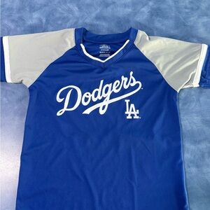 Dodgers Blue and White Kids Jersey